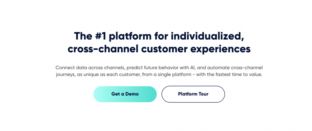 Insider One homepage