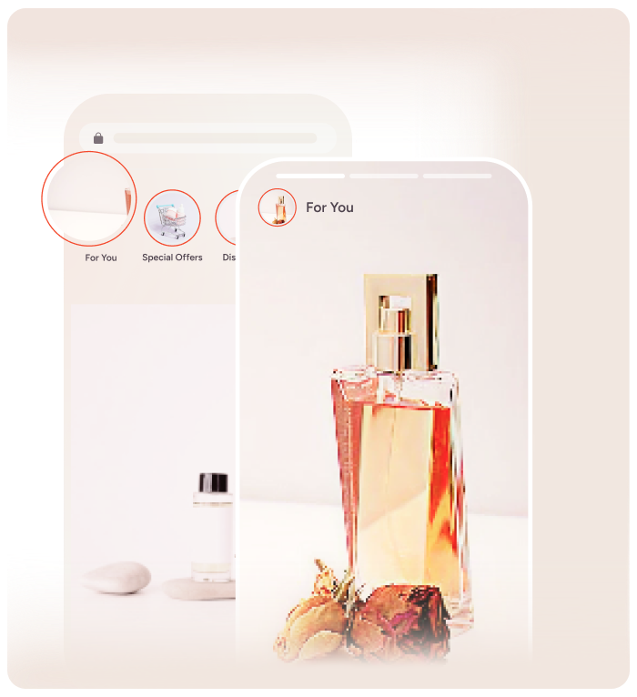 <p>Enable immersive story-based discovery</p>