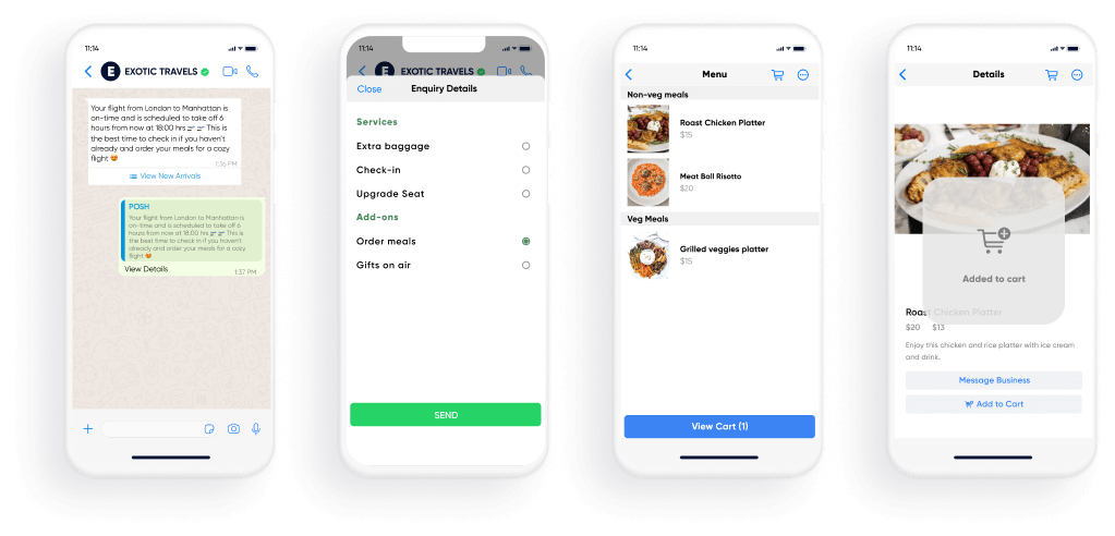 Insider One WhatsApp Commerce cross-selling